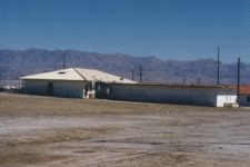 This was once the location of Trona School. This is the old Trona Dept. Store located where the school once stood. It is now closed.